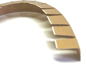 La cornière flexible (WA) a été concue pour les bobines, 